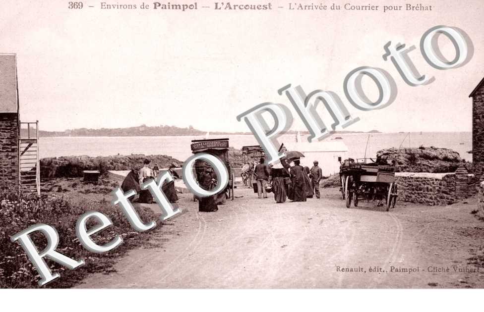 L&#039;Arcouest L&#039;Arrivee du courrier pour Brehat