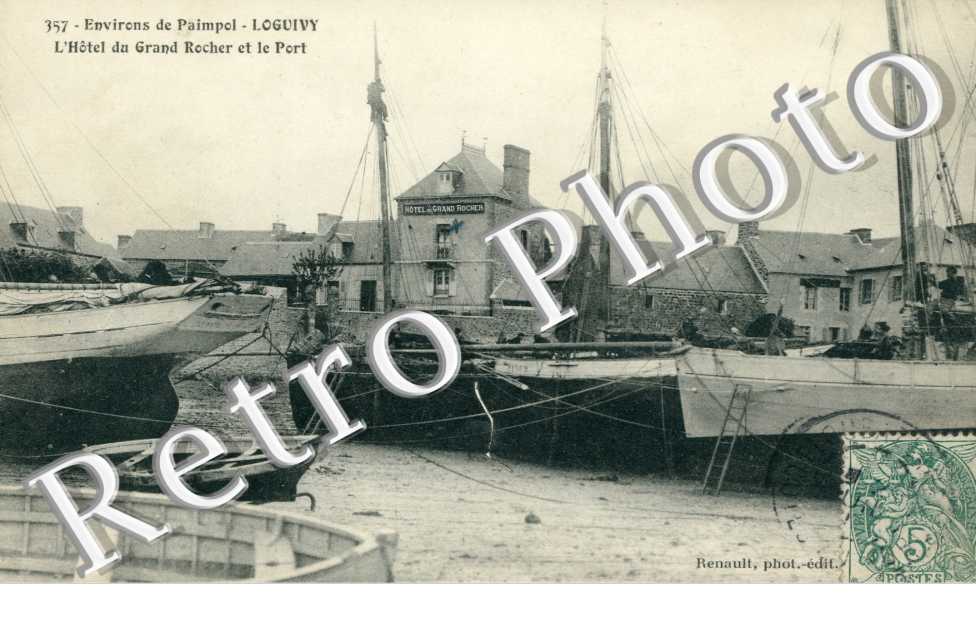 L'Hotel du Grand Rocher et le Port