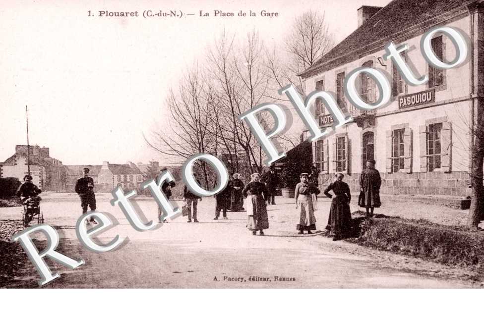 la place de la gare