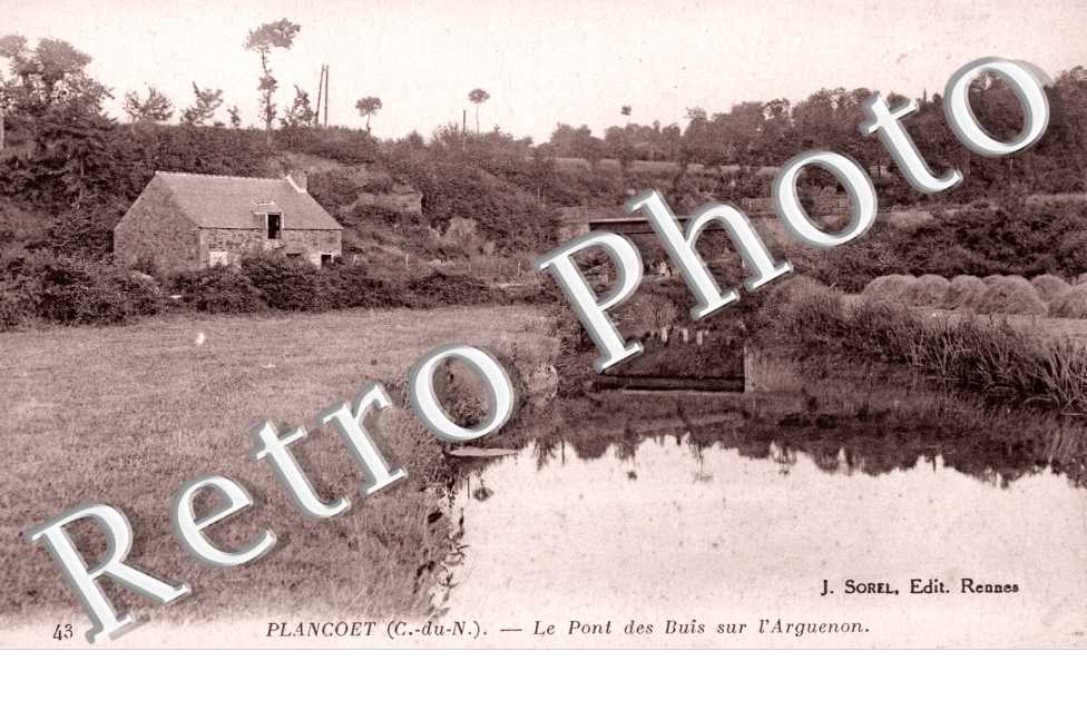 Plancoet, le Pont des Buis sur l&#039;Arguenon