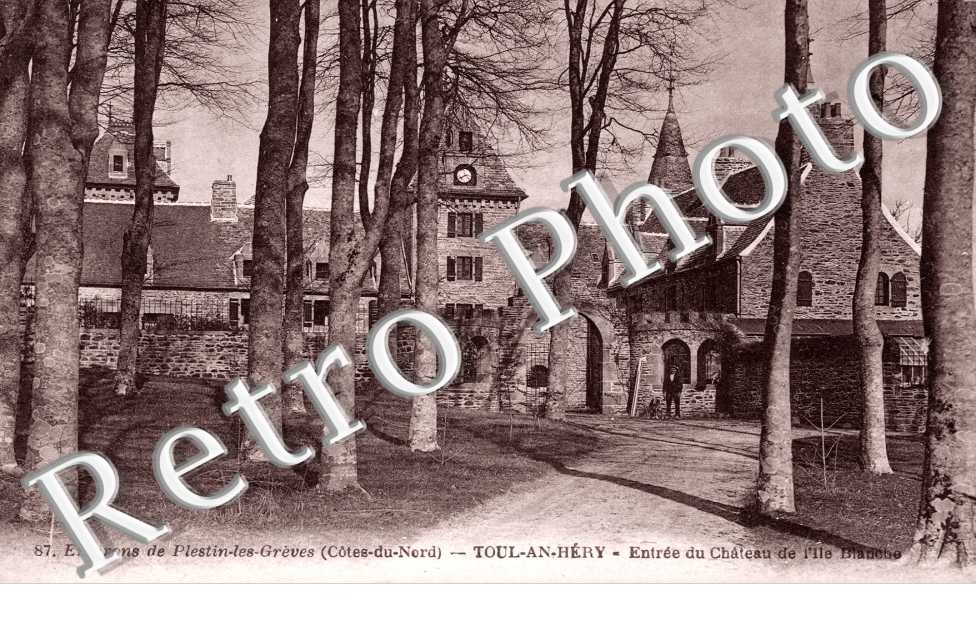 Toul an Hery, Chateau de l'Ile Blanche