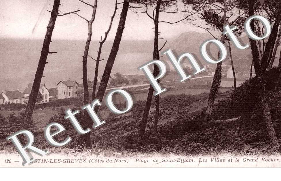 plage de Saint Efflam et le Grand Rocher