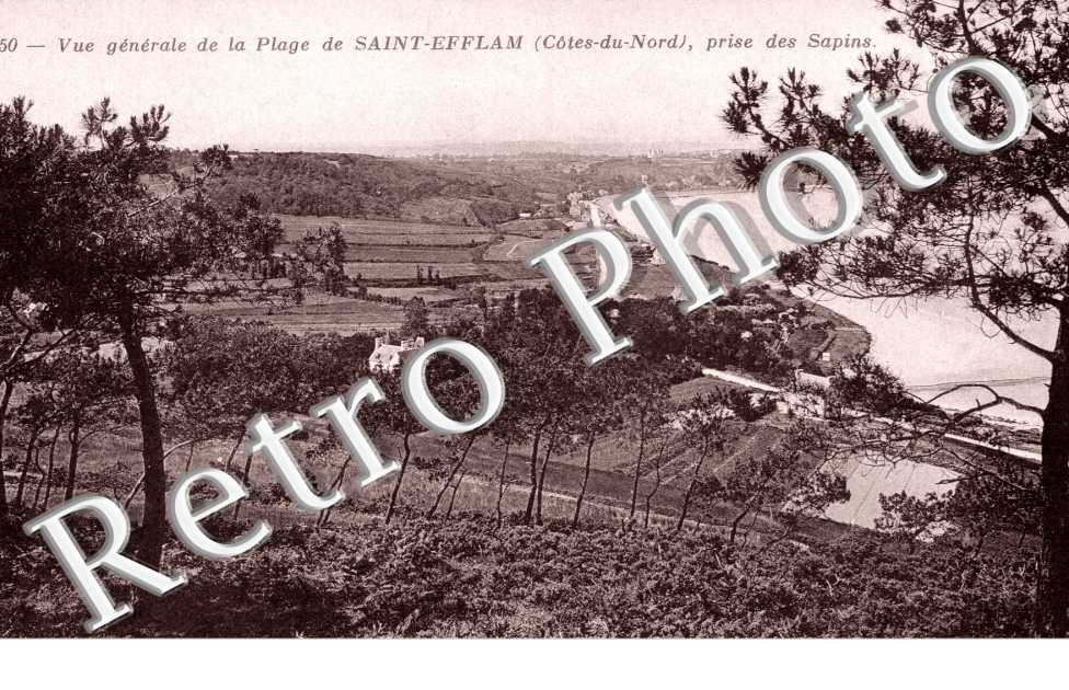 plage de Saint Efflam, prise des Sapins