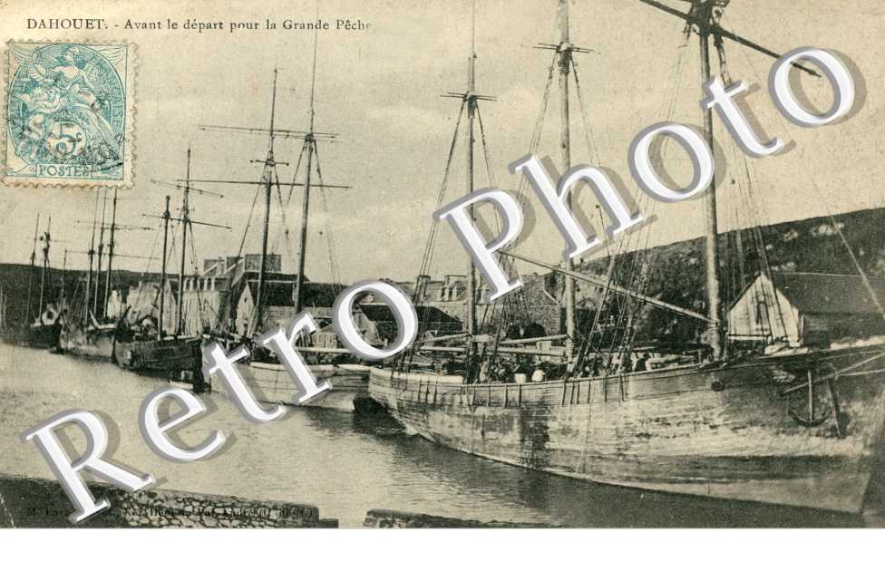 Dahouet, Avant le depart pour la Grande Peche