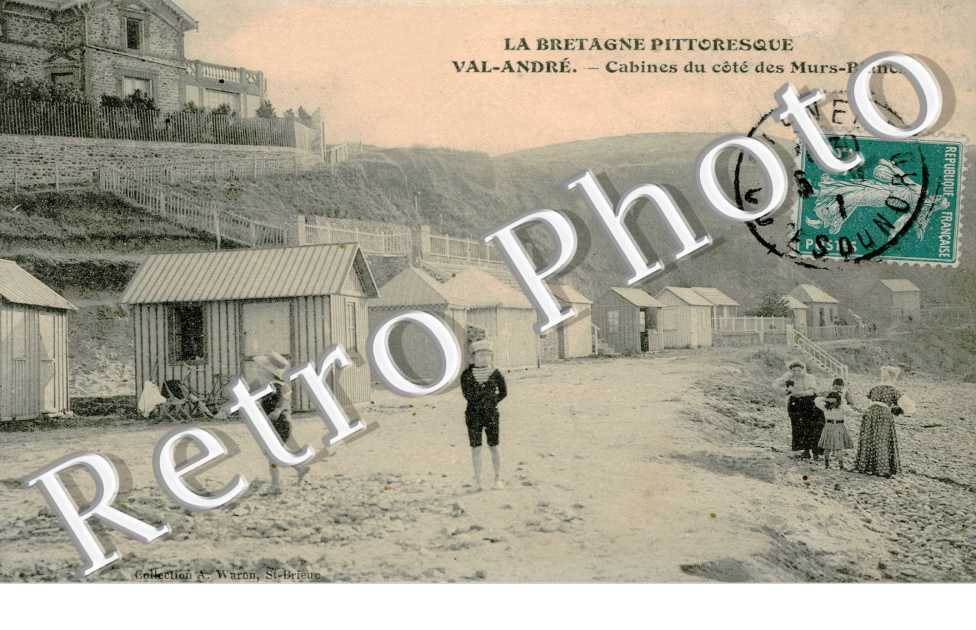 Cabines sur la Plage cote Murs Blancs
