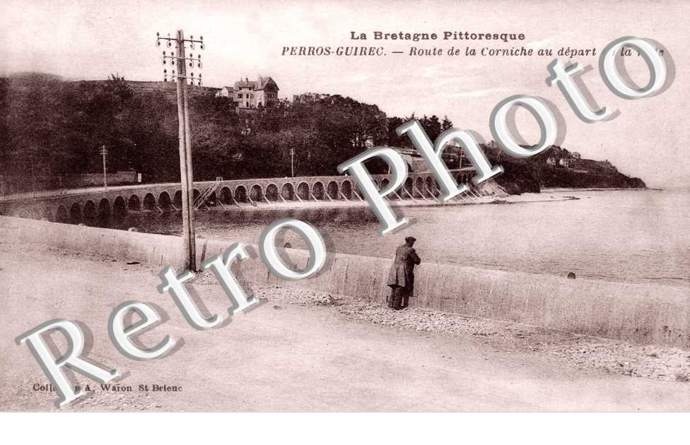 Route de la Corniche au depart de la rade