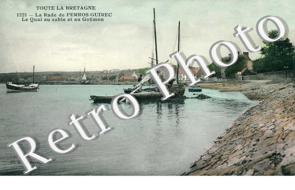 La Rade, le Quai au sable et au Goëmon