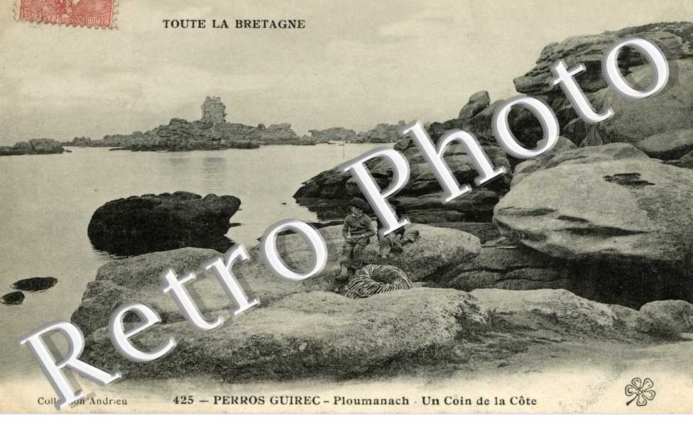 PLOUMANACH un coin de la côte
