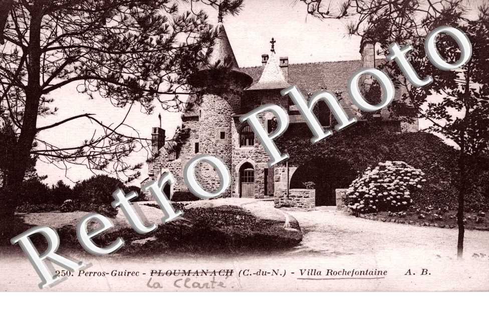 PLOUMANACH   La Clarte  Villa Rochefontaine