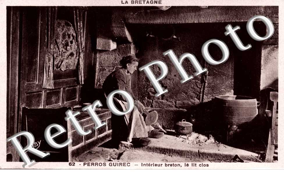 interieur breton Le lit clos