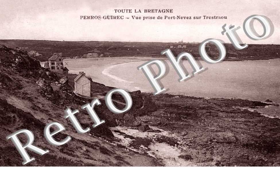 vue prise de Port Nevez sur Trestraou