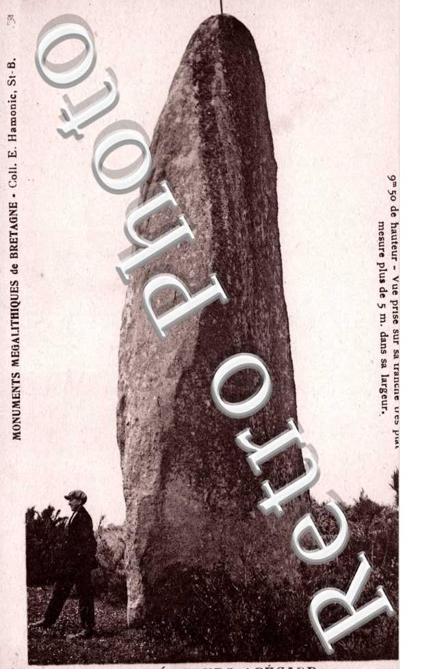 Menhir entre Pedernec et Begard