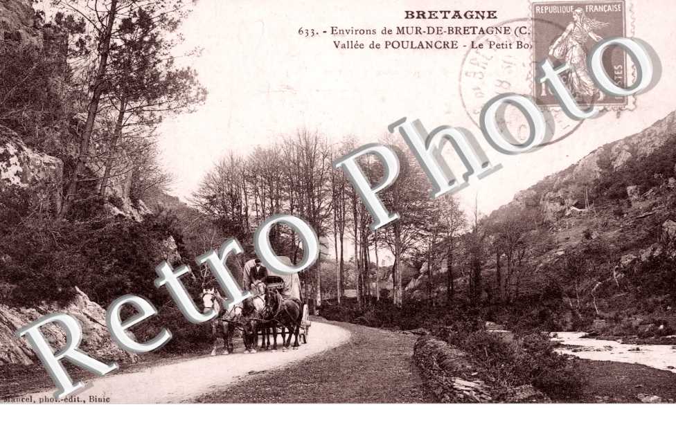 Une Caleche aux environs du village