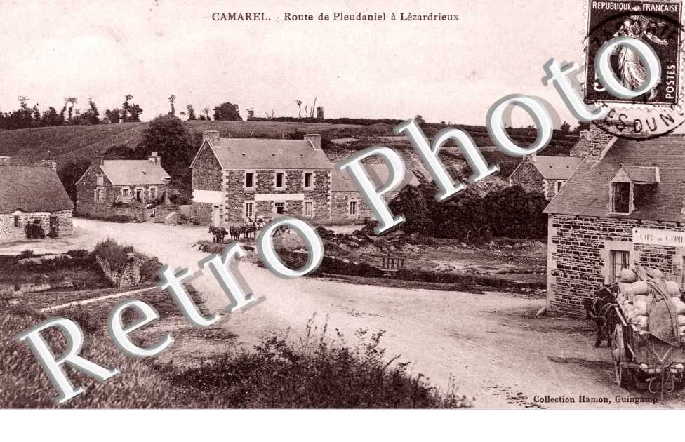 Camarel, Route de Pleudaniel a Lezardrieux