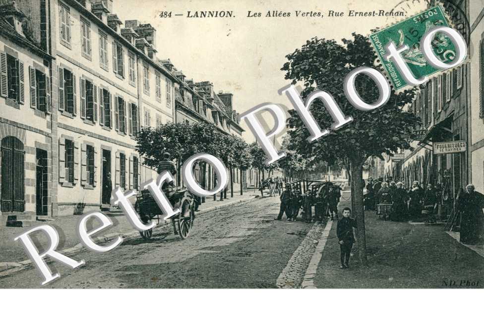 Rue Ernest Renan, Les Allées Vertes