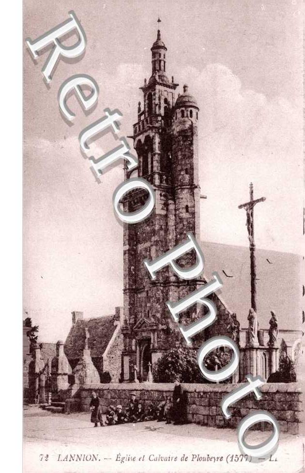 Eglise et calvaire de Ploubeyre
