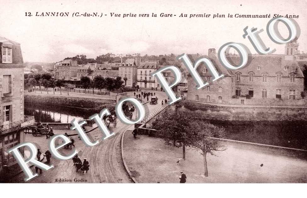 Vue prise vers la Gare