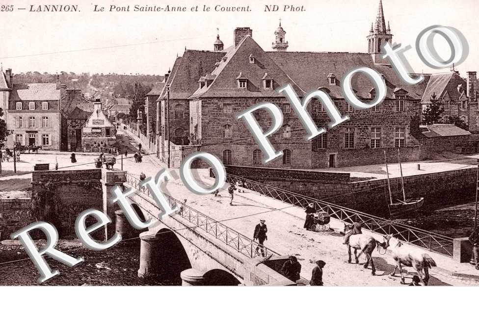 le pont Sainte Anne et le Couvent