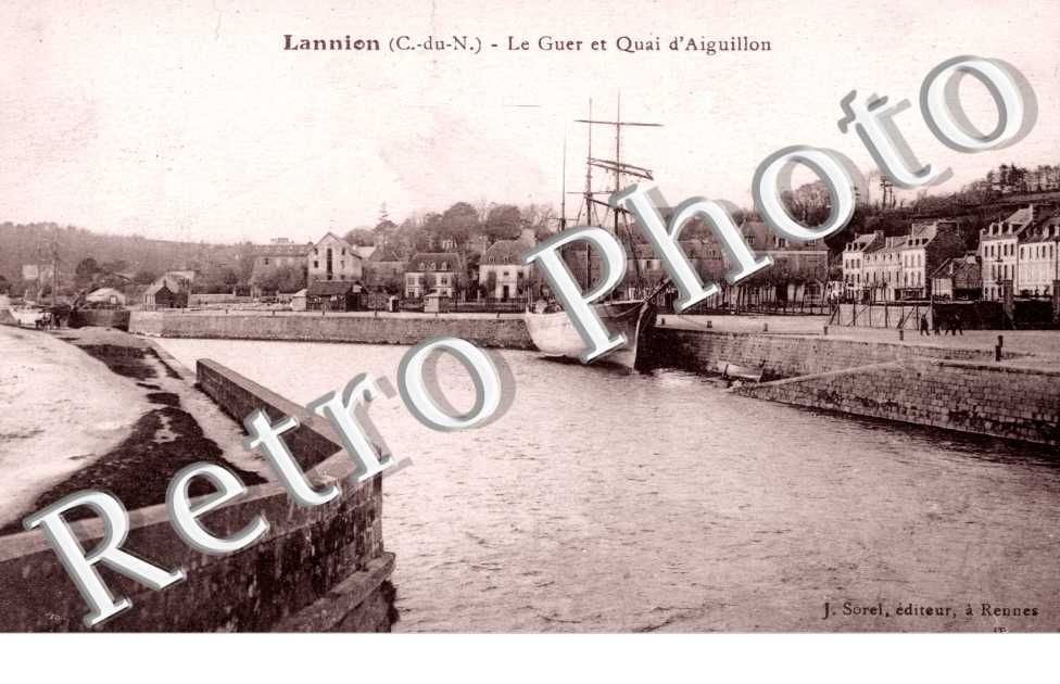 Le Guer et Quai d&#039;Aiguillon
