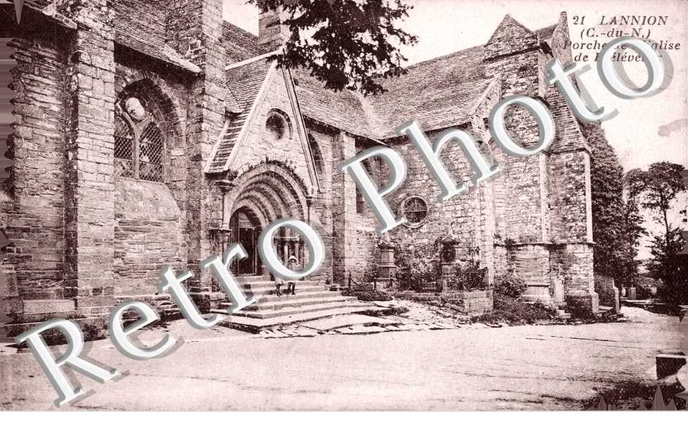 l&#039;eglise de Brelevenez