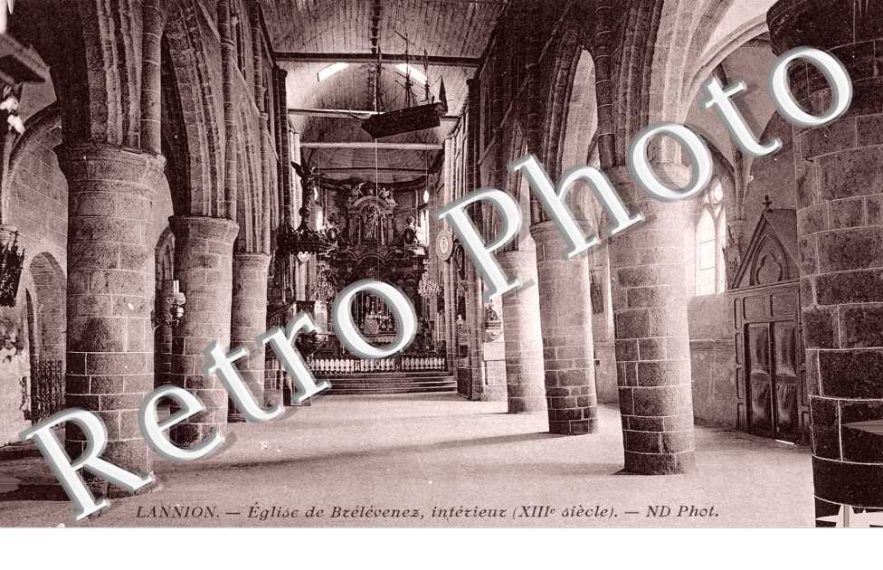 l&#039;eglise de Brelevenez