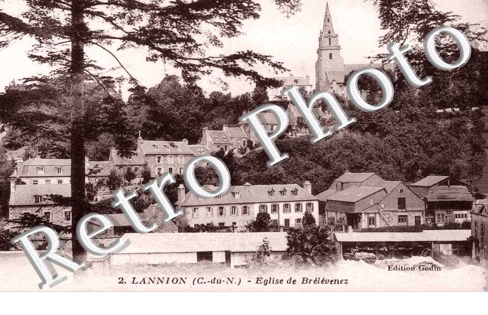 l&#039;eglise de Brelevenez