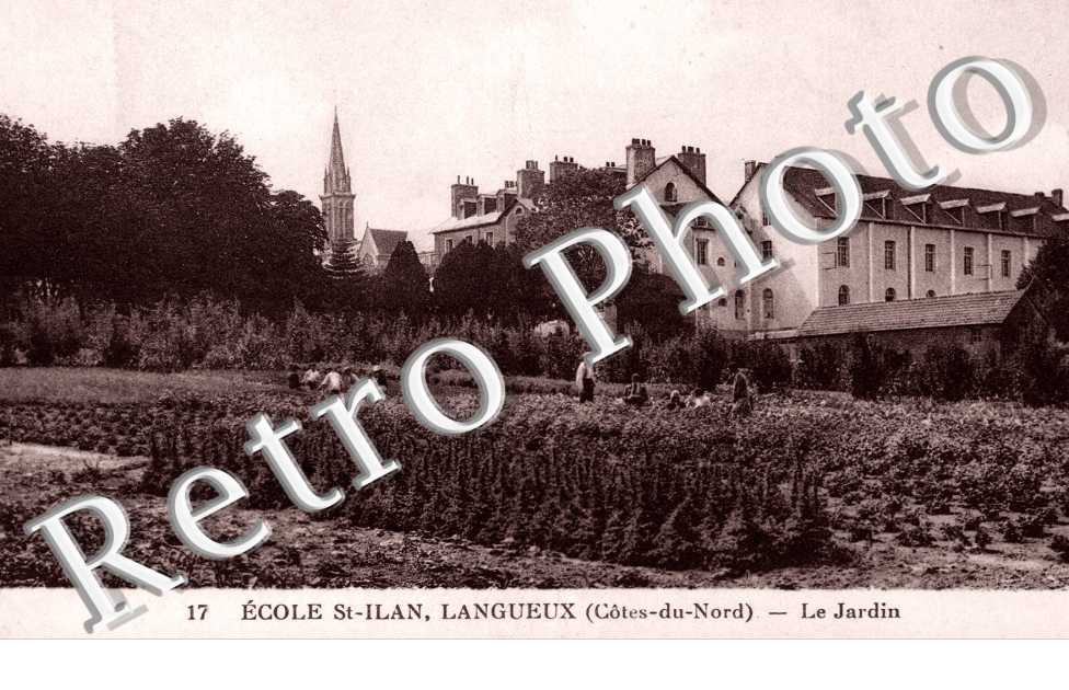 ecole Saint Ilan, le jardin