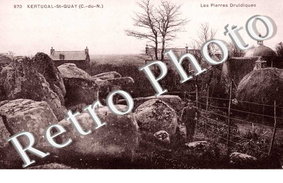 Saint Quay, les Pierres Druidiques