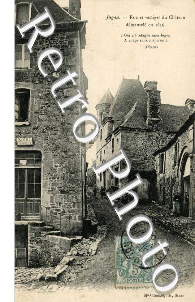 Rue et Vestiges du Chateau