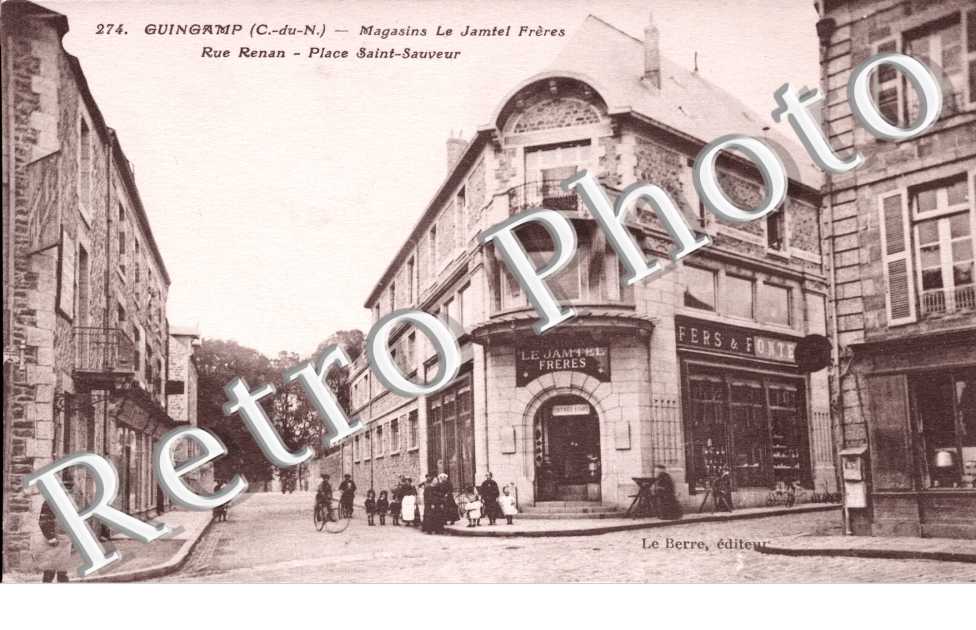 magasins le Jamtel Freres - rue Renan - place St Sauveur