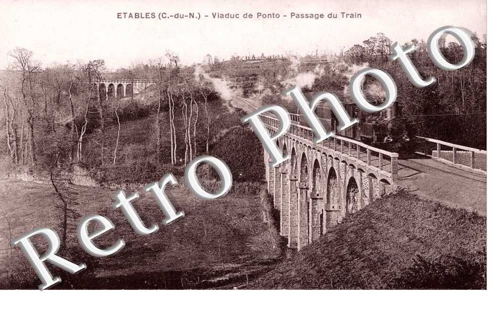 Viaduc de Ponto, Passage du Train