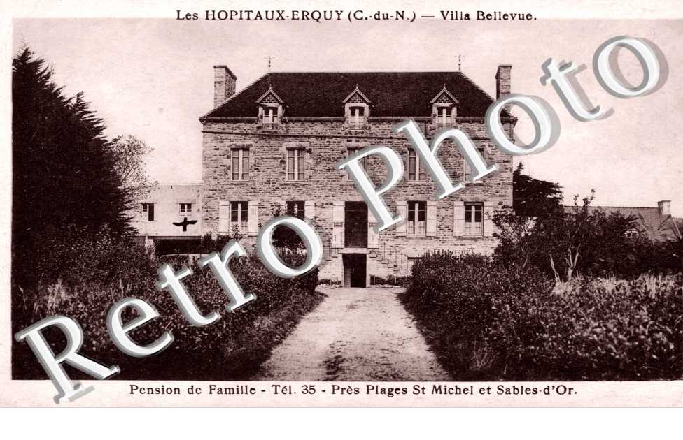 Villa Bellevue. Pension de famille près Plages Saint MPichel et Sables d'Or