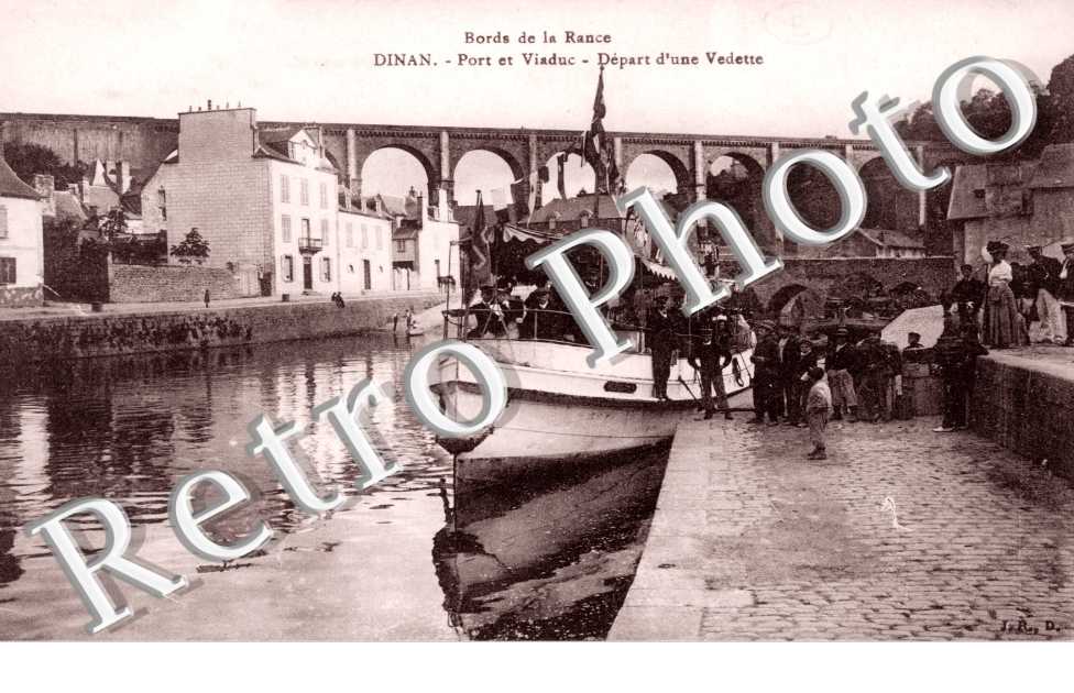 Port et Viaduc, Depart d'une Vedette
