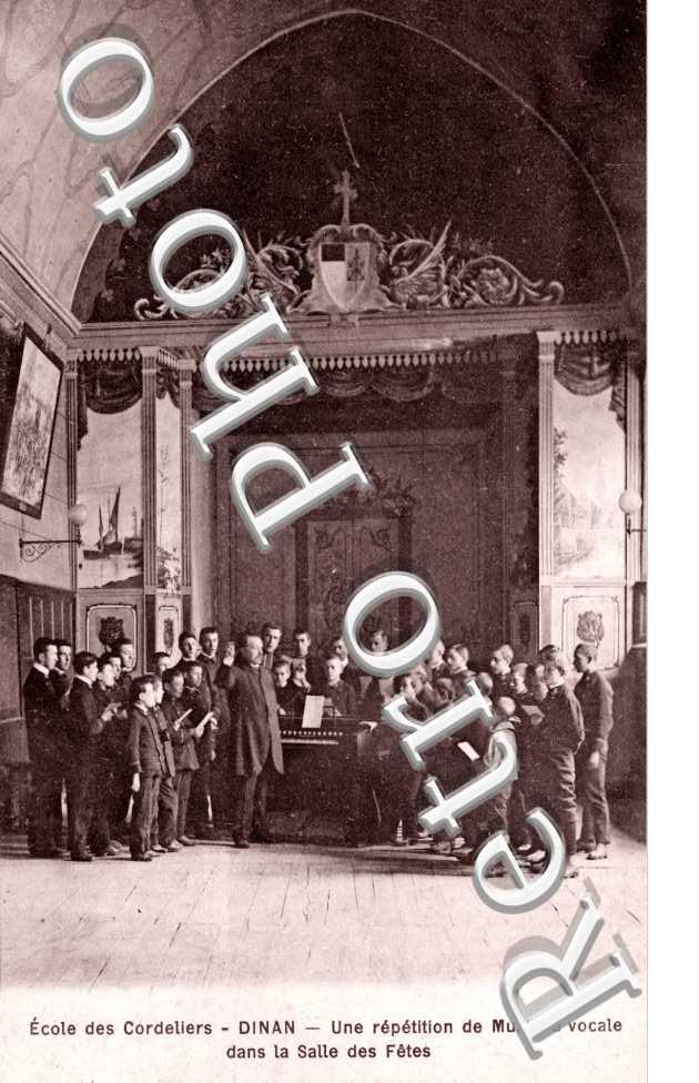 Ecole des Cordeliers, Repetition de Musique vocale dans la Salle des Fetes