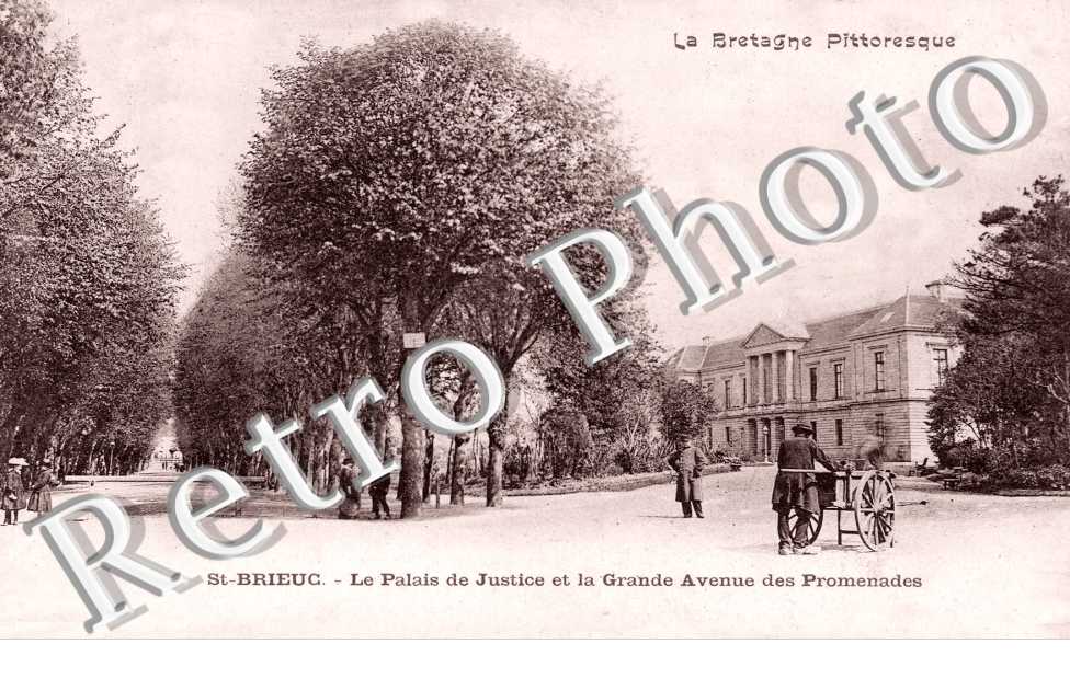 Palais de Justice et Grande Avenue des Promenades
