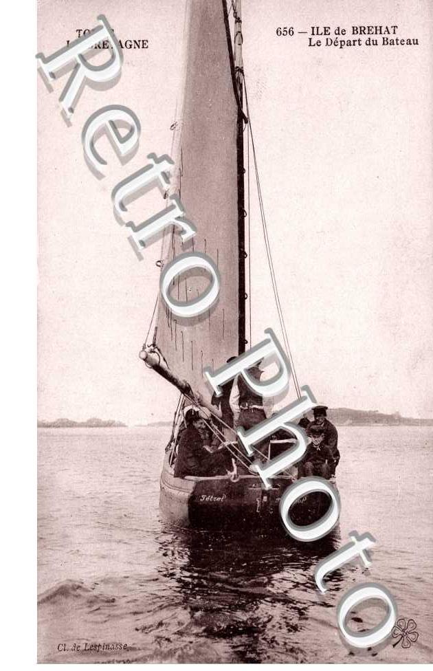 le depart du bateau