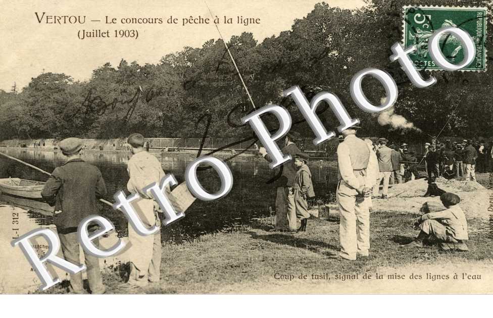 Le concours de pêche à la ligne (juillet 1903)