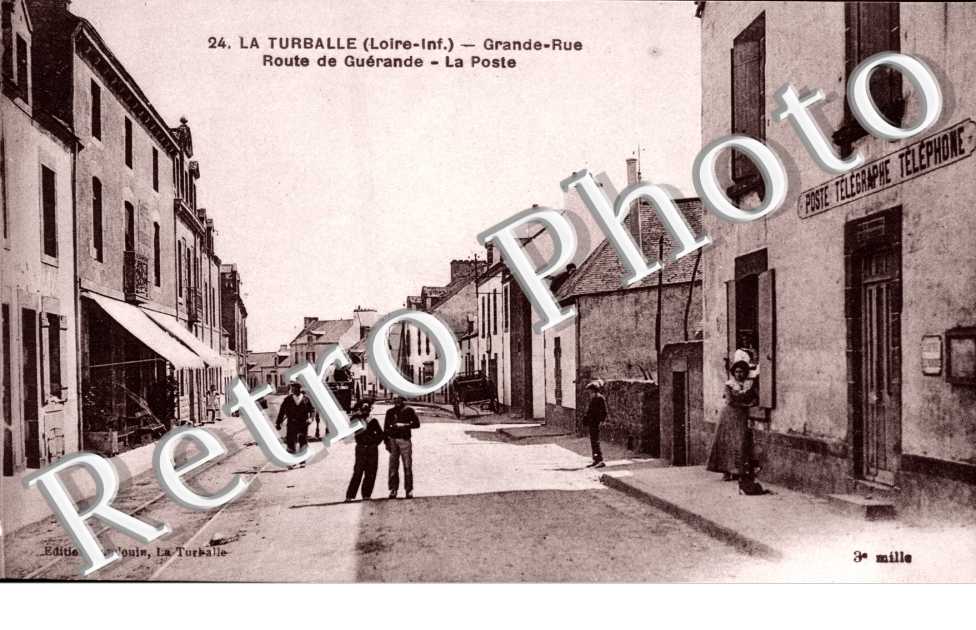 la grand'rue - route de Guerande - la poste