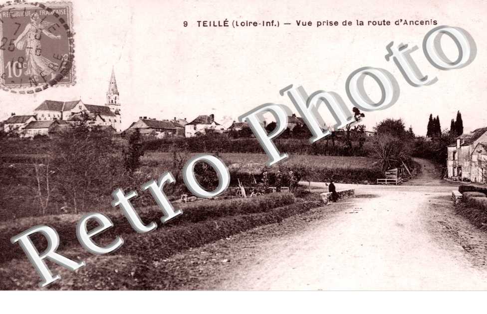 vue prise de la route d&#039;ancenis