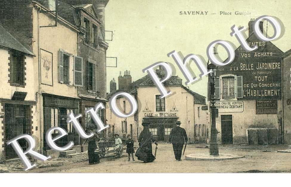 place Guepin - carte couleur toilee