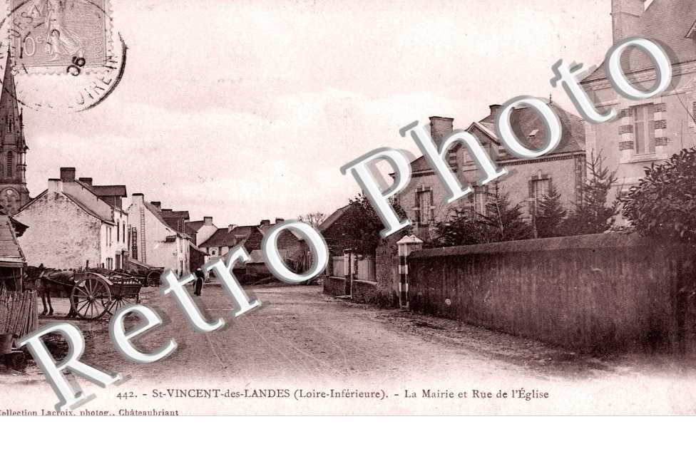 la mairie et rue de l&#039;eglise