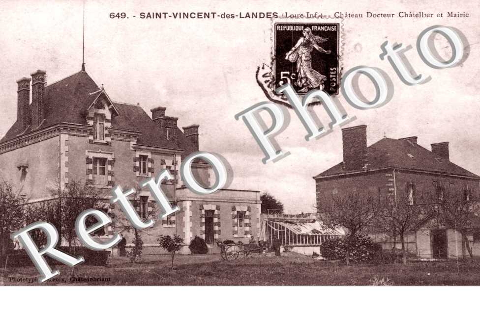 Chateau du Dr Chatellier et Mairie