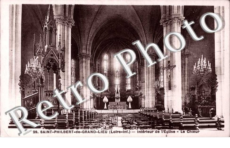 intérieur de l&#039;église - Le Choeur