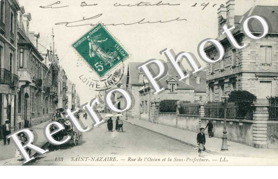 la rue de l'ocean et la sous prefecture