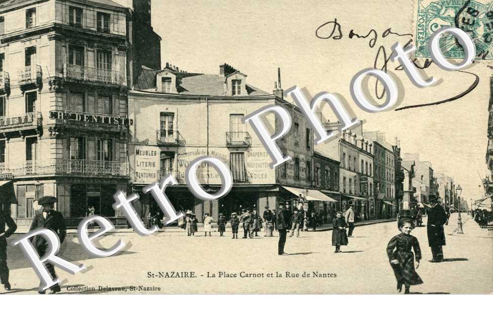 la place carnot et la rue de nantes