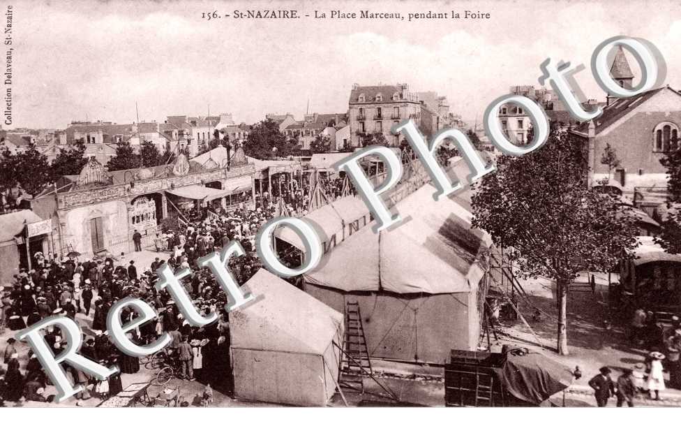 la place marceau pendant la foire