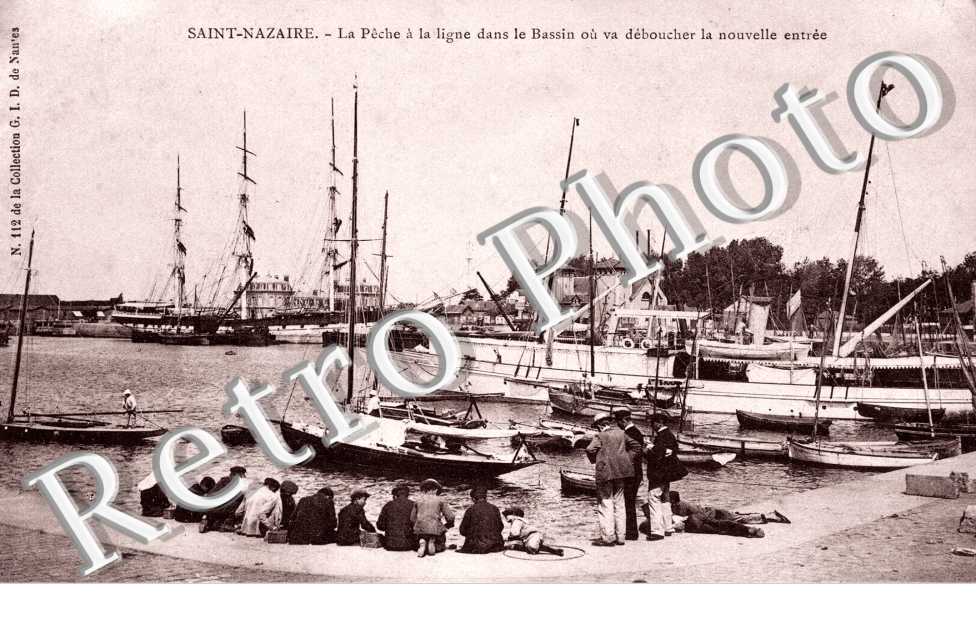 la peche a la ligne dans le bassin