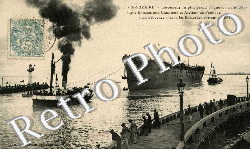 Lancement du plus grand Paquebot " La Provence "