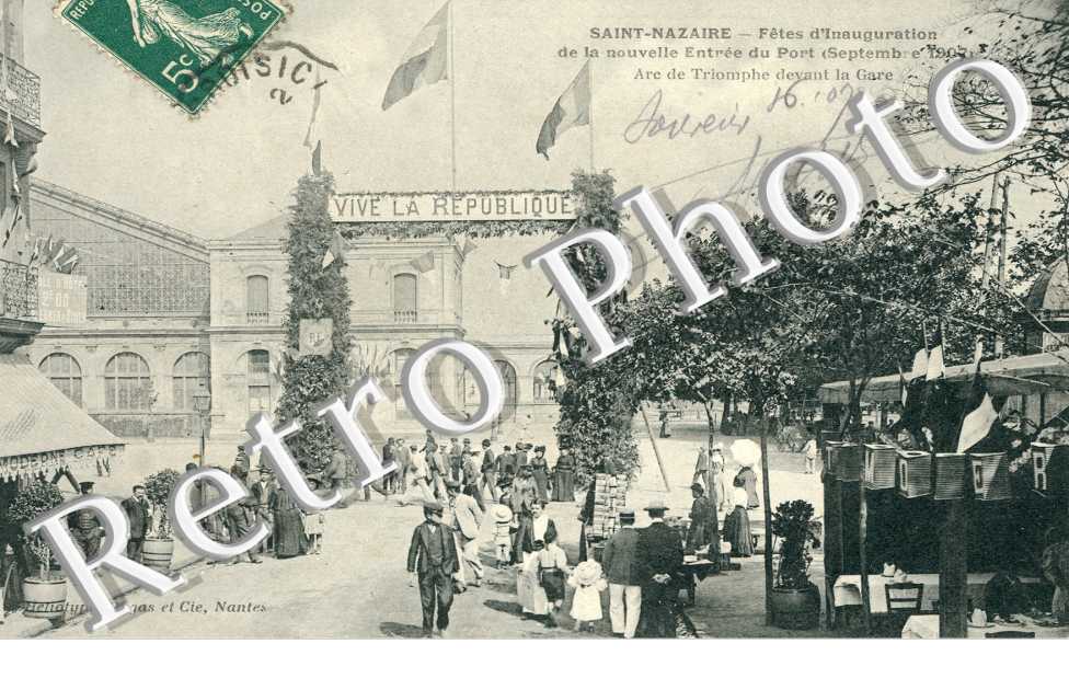 Inauguration du Nouveau Port, septembre 1907