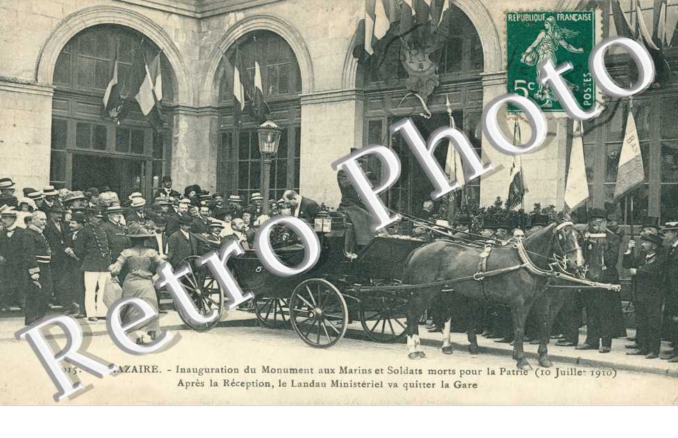 Inauguration du monument aux marins - 10 juillet 1910